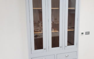 painted bespoke dresser in kitchen renovation