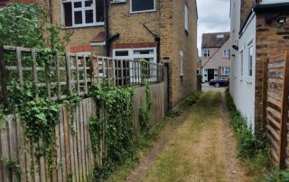 external view before work started to extend this family home end of terrace house