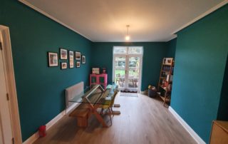 Completed Home Project in Weybridge with Rich Green Living Spaces