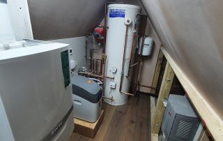 strawberry hill new boiler room and plumbing by Top Grade Build