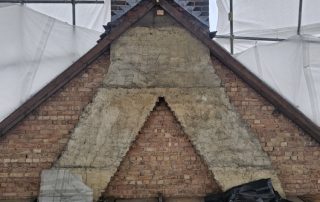 before shot of loft eaves for loft extension in twickenham