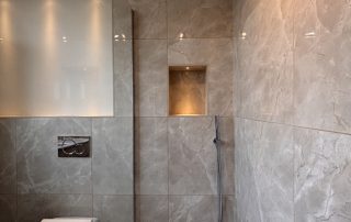 luxury bathroom in master loft ensuite
