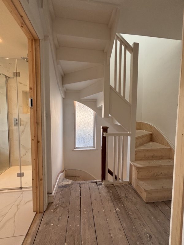 30s home twickenham new loft stairs added loft conversion staircase in family home